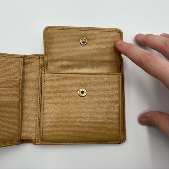 Chanel Bifold Leather Wallet in Tan - Picture 7 of 17